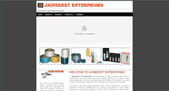 Desktop Screenshot of jaineeket.com